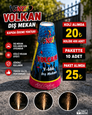 1 koli dış mekan volkan taşı adet sayısı