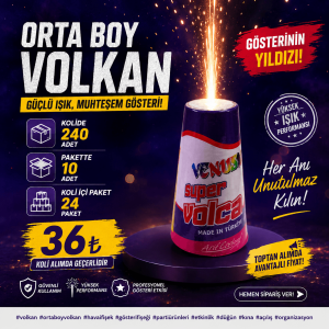 Orta Boy Volkan Koli Alım Avantajları - Venüs Konik 667